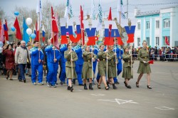 Студенты ЮУрГАУ приняли участие в праздновании Дня Победы