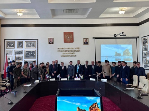 Гости из Посольства Таджикистана в гостях у Южно-Уральского ГАУ!