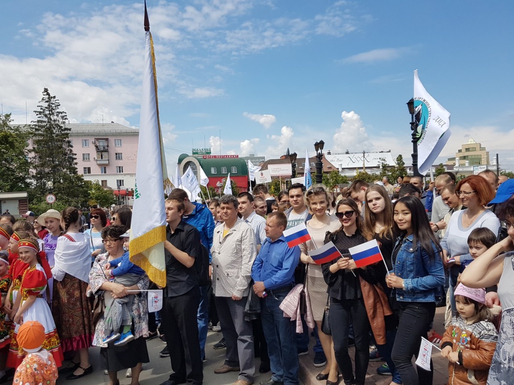 Парад в есть Дня России